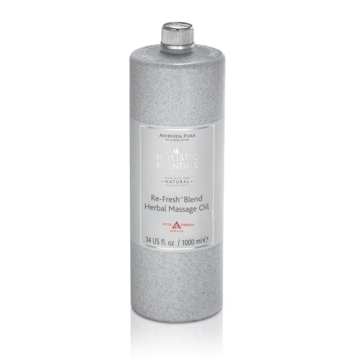Aceite de Masaje Re-Fresh (Fórmula Pitta, 1L) — Holistic Essentials