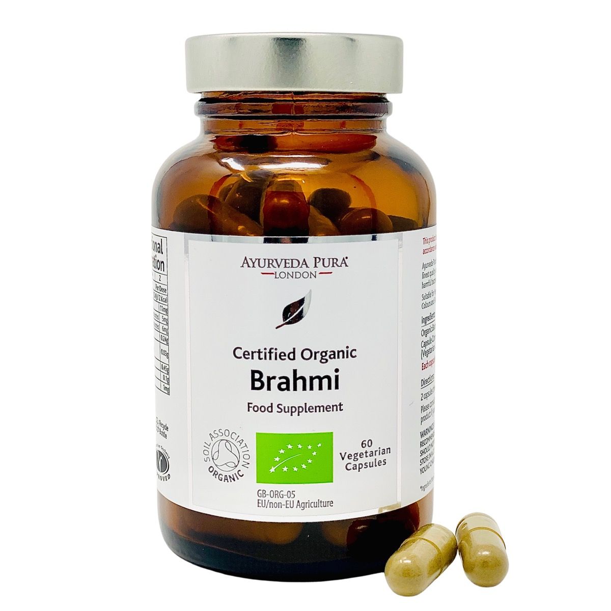 Brahmi en Cápsulas (60 uds) — Holistic Essentials