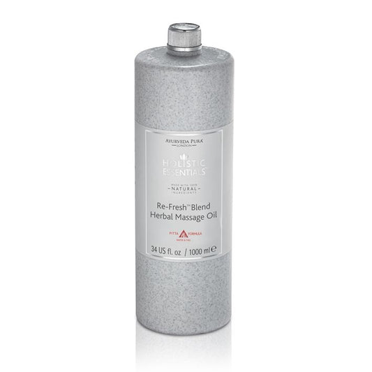 Aceite de Masaje Re-Fresh (Fórmula Pitta, 1L) — Holistic Essentials